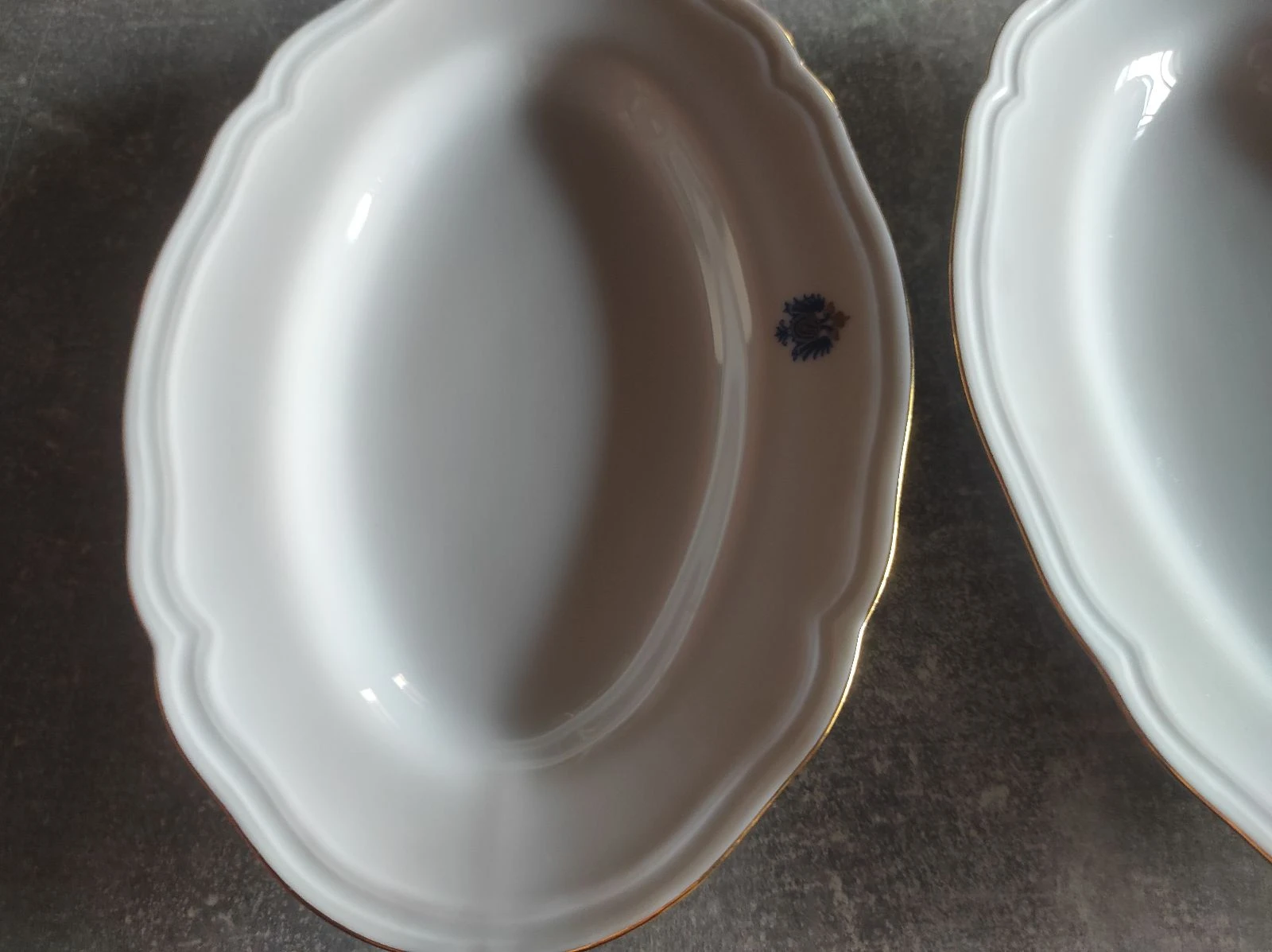 Lote 3 Bandejitas de porcelana Royal Kent  – photo 4
